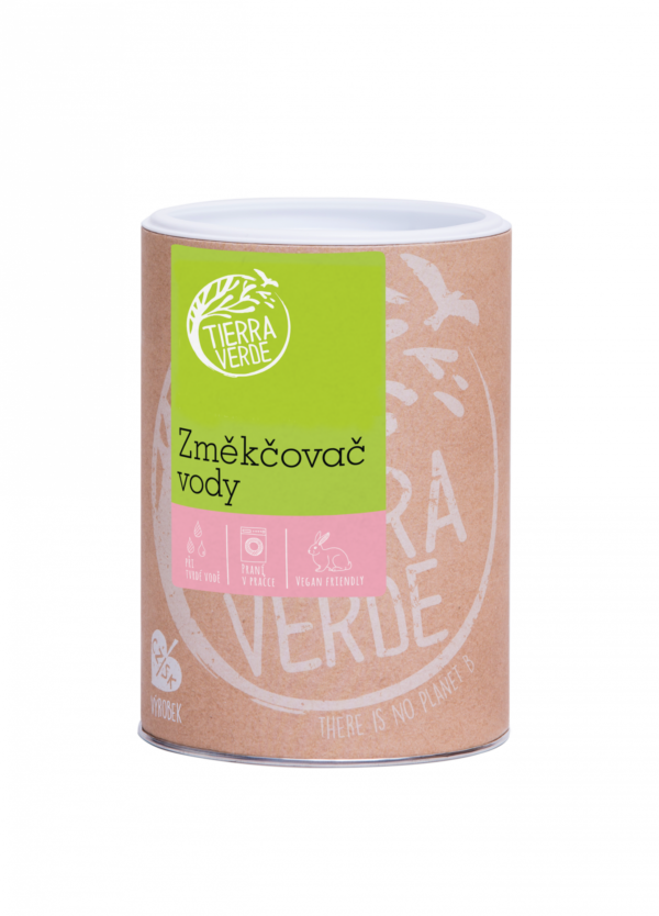 Tierra Verde Změkčovač vody - Dóza 850 g - pro účinné praní v tvrdé vodě