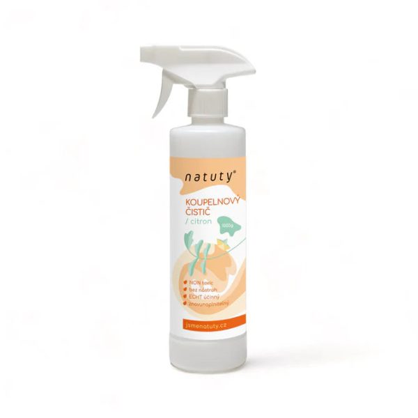 Natuty Koupelnový čistič s vůní citronu - 500 ml