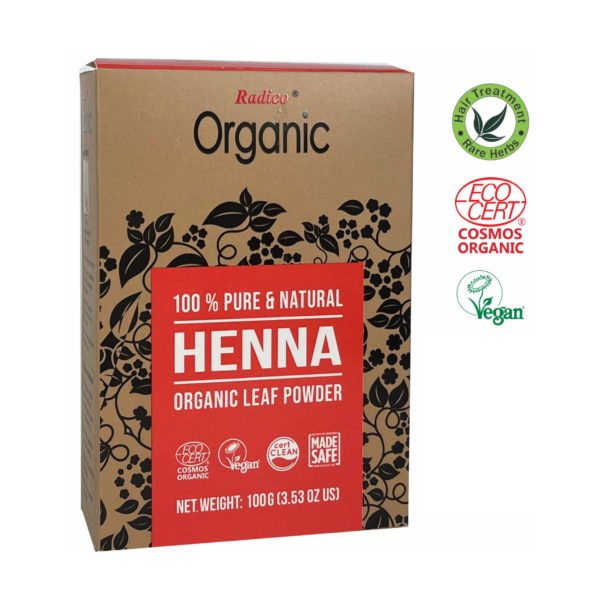 Radico Henna BIO (100 g) - pro zdraví, lesk a sílu