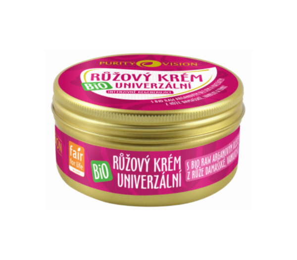 Purity Vision Růžový krém univerzální BIO (70 ml) - v praktickém balení