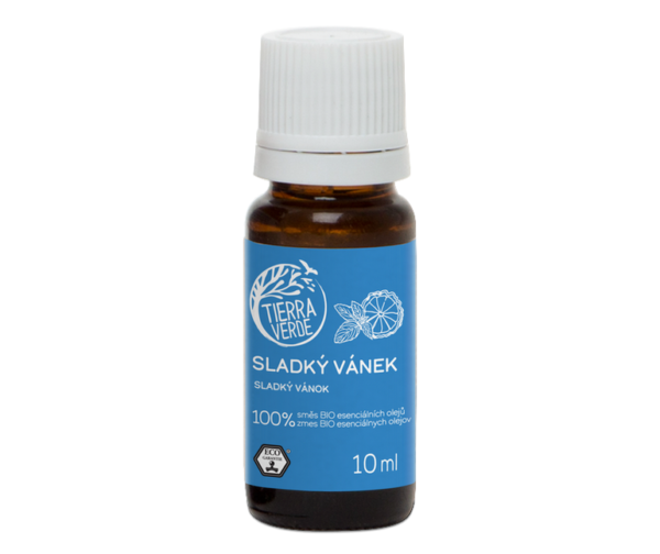 Tierra Verde Směs esenciálních olejů (10 ml) - Sladký vánek - s mátou spearmint