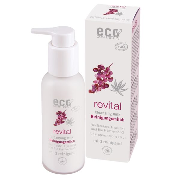 Eco Cosmetics Revital Čistící mléko BIO (100 ml) - pro náročnou pleť