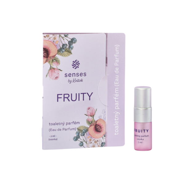 Kvitok Senses Toaletní parfém Fruity - vzorek (2 ml) - s vůní malin, rybízu a vanilky - Image 2